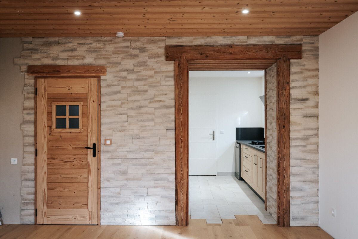 Menuiserie bois en Savoie