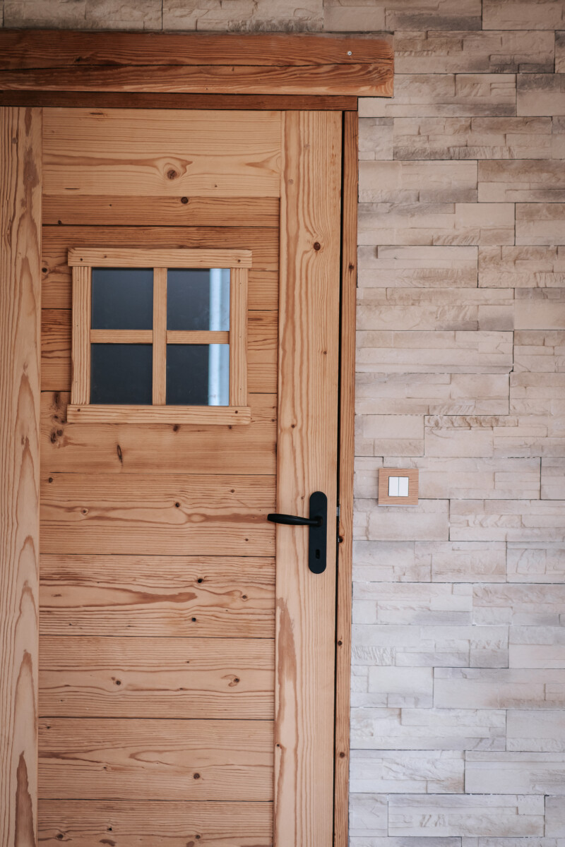 Porte bois brut