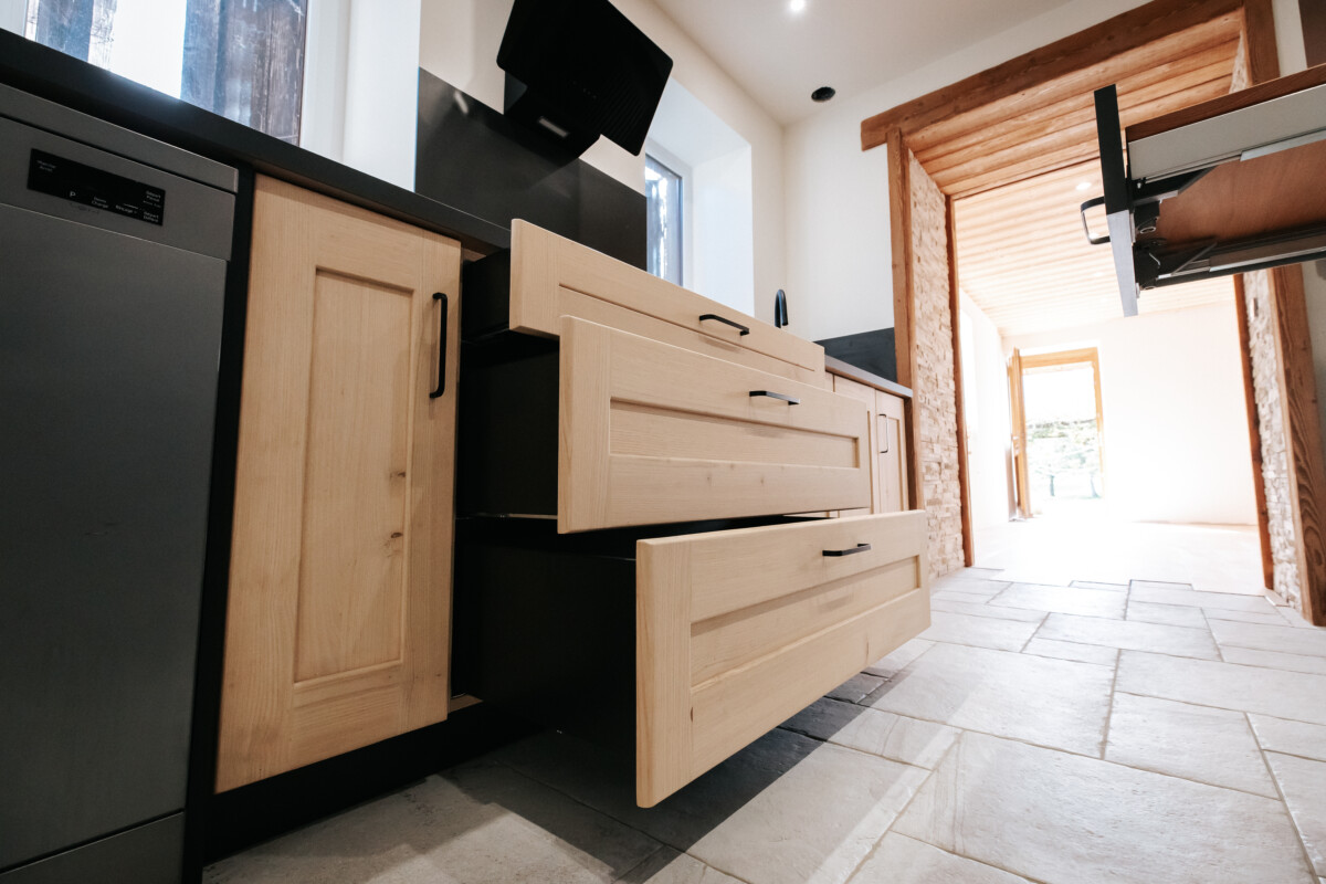 Agencement cuisine bois sur mesure