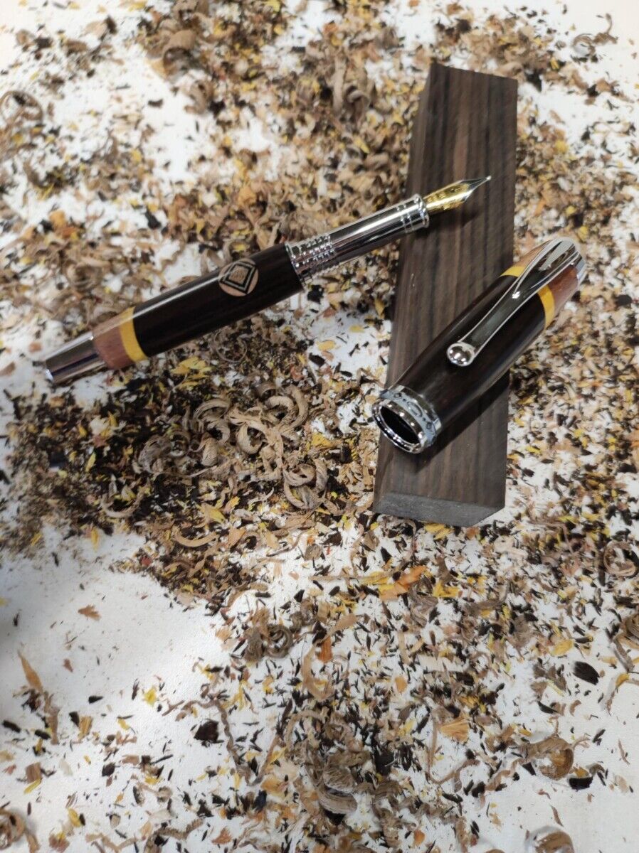 Fabrication d'un stylo plume en bois