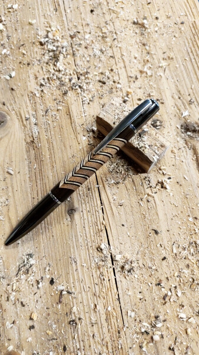 Fabrication stylo ébénsite en savoie